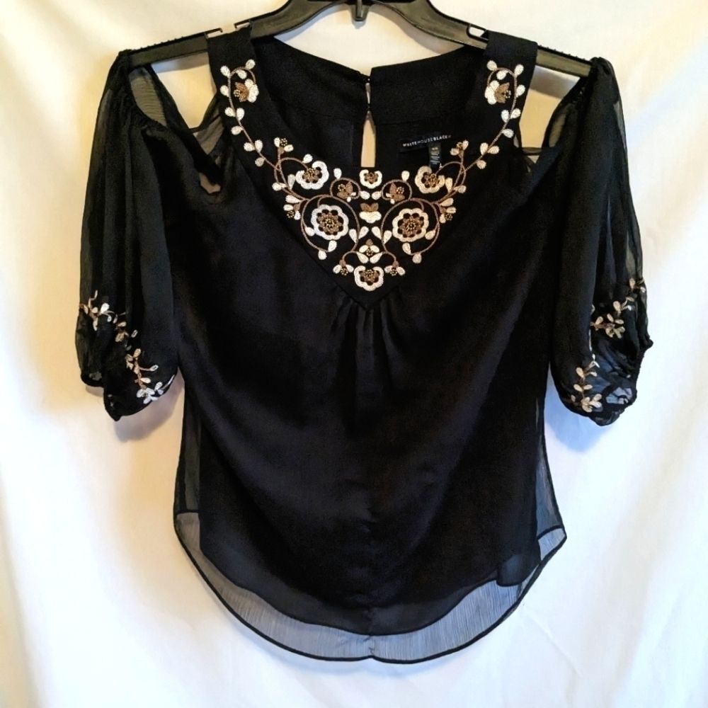 White House Black Market Blouse‎ Size XS